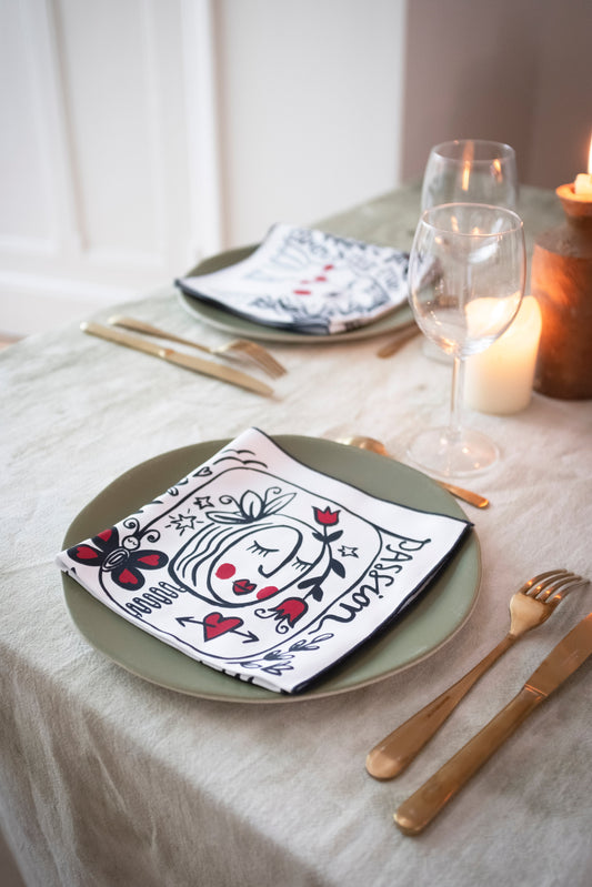 Offre mariage : La Serviette de Table personnalisée