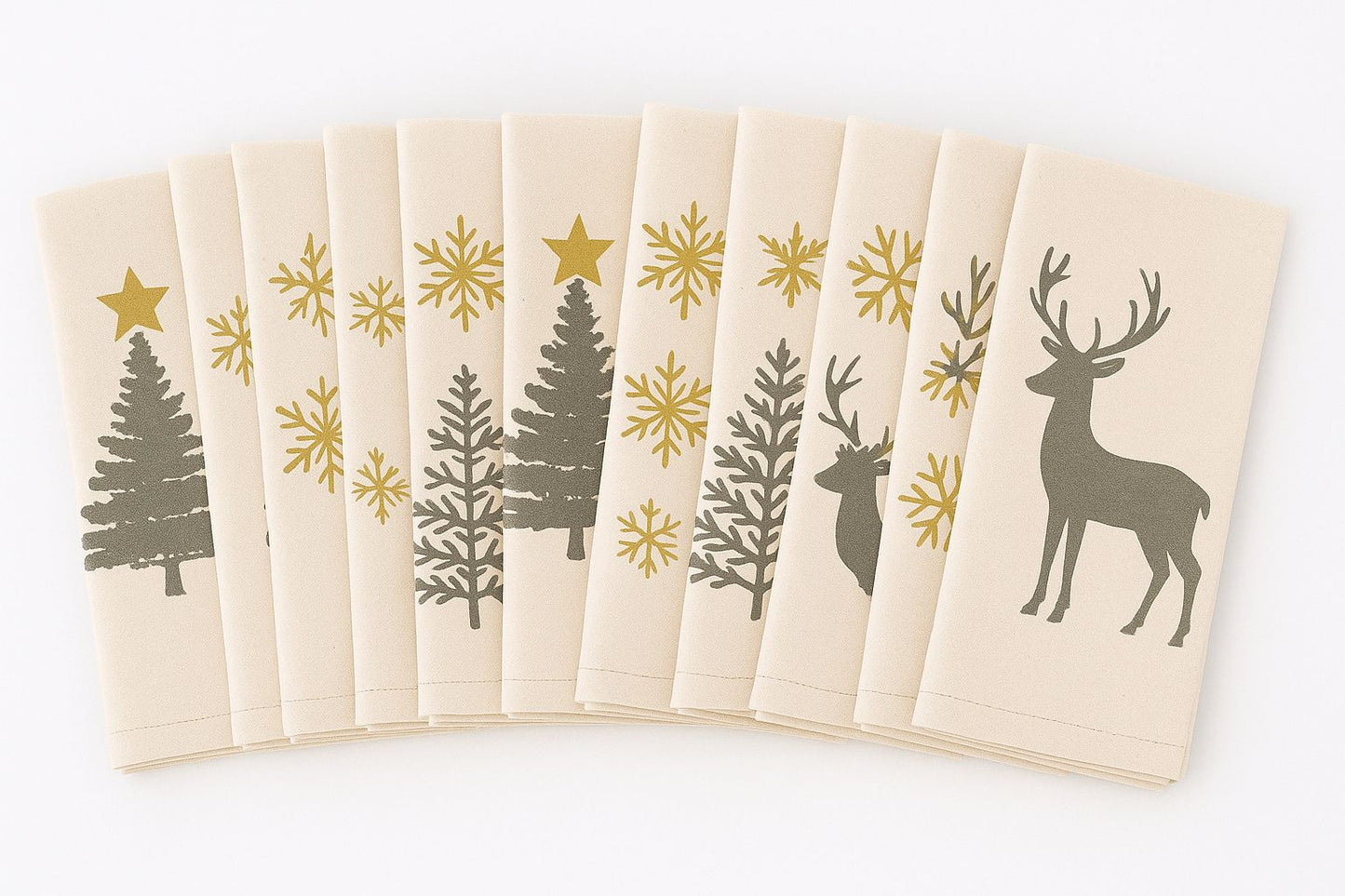 La serviette de table de Noël "Sapin"