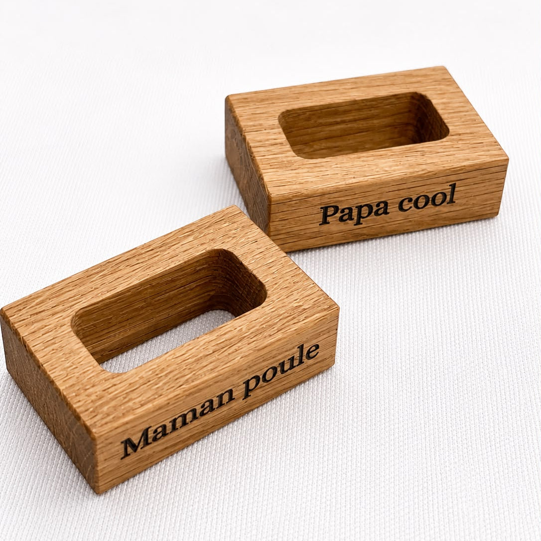 Duo de ronds de serviettes