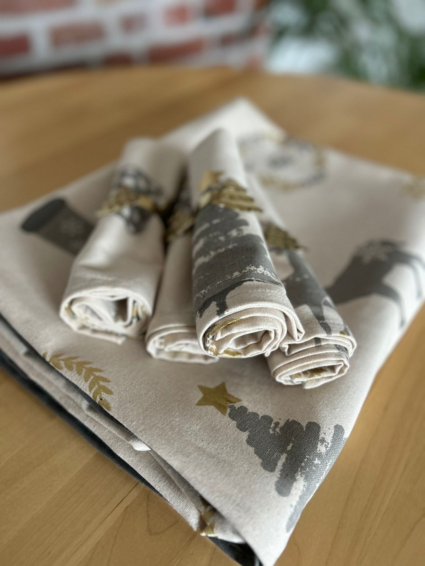 Nappe de Noël "Sapin" - Linge de table