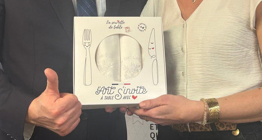 Le chef de l’argenterie de l’Élysée est fan de nos produits !
