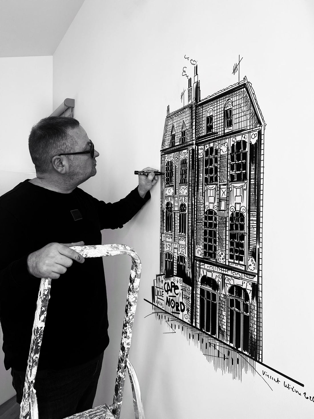 La Collab' avec l'artiste Vincent Lelievre