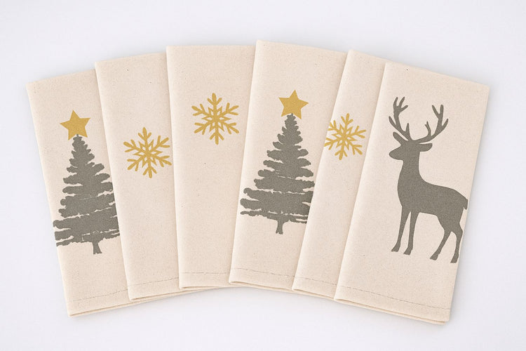Serviettes de Noël