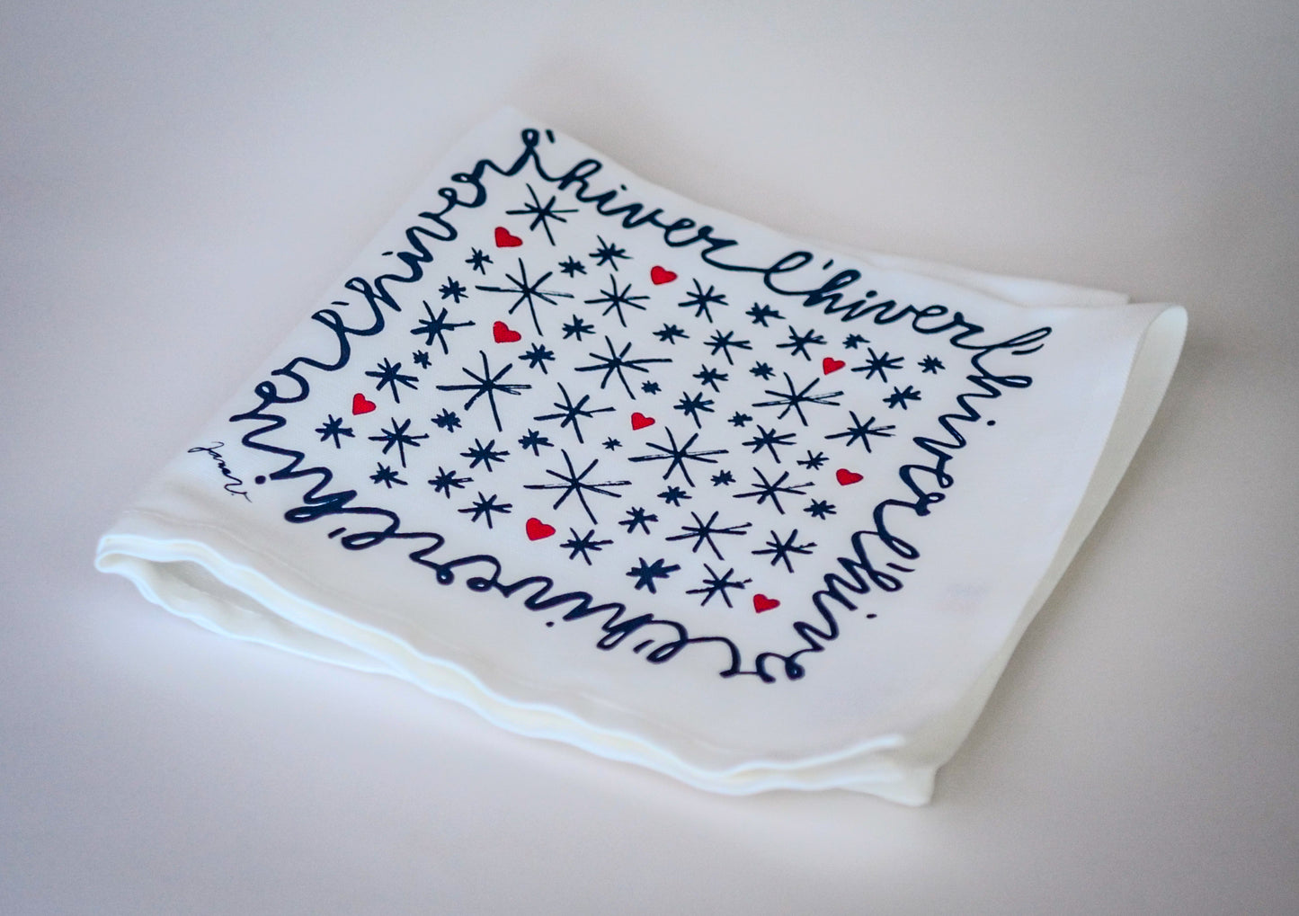Le coffret de 2 serviettes « Les 4 saisons »