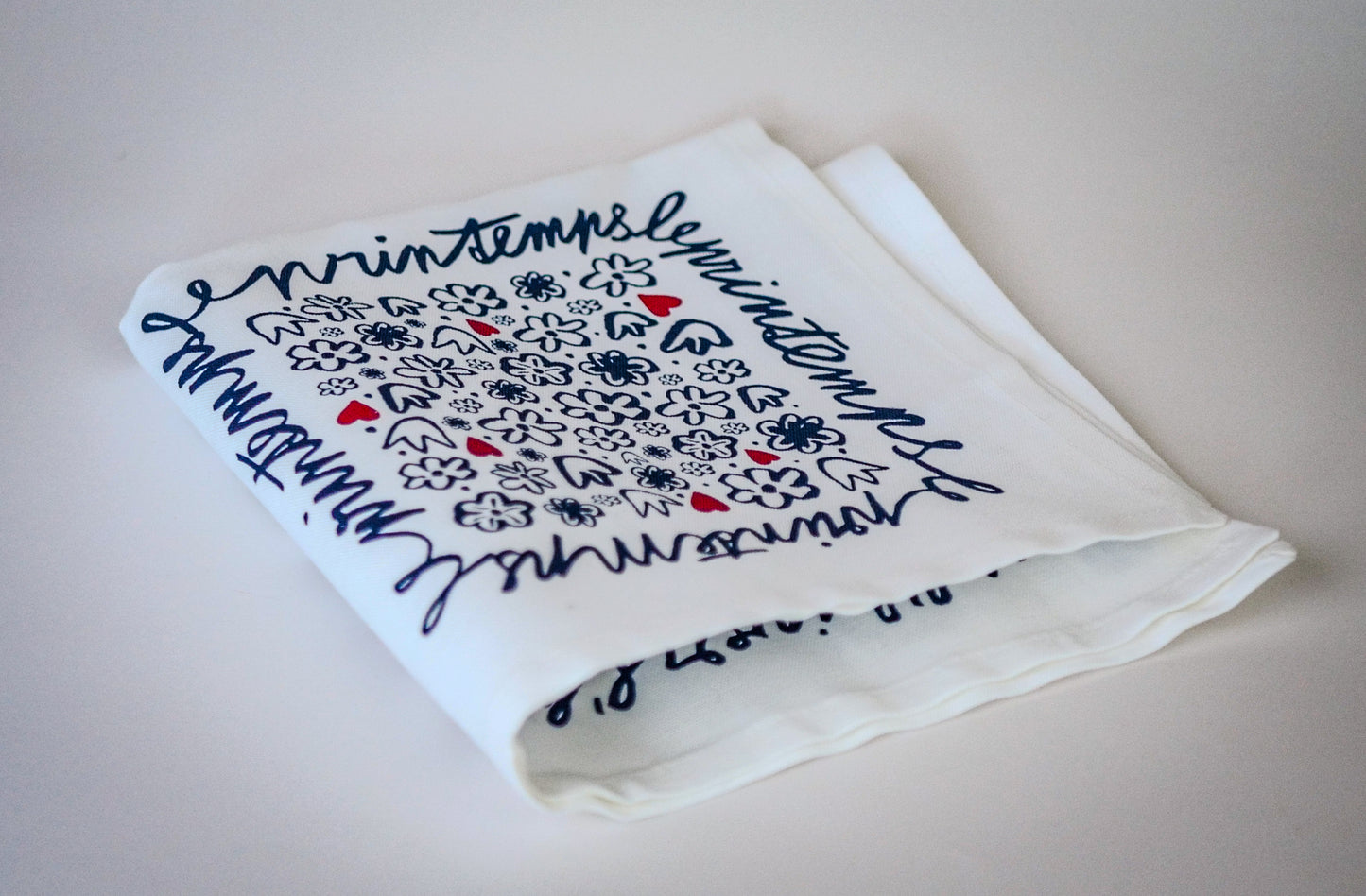Le coffret de 2 serviettes « Les 4 saisons »