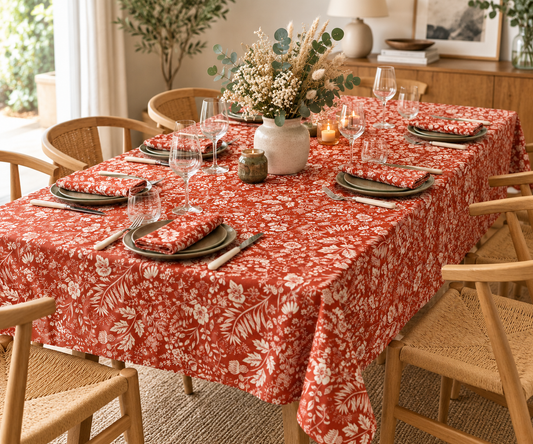 Nappe "Terracotta"| La Serviette de Table