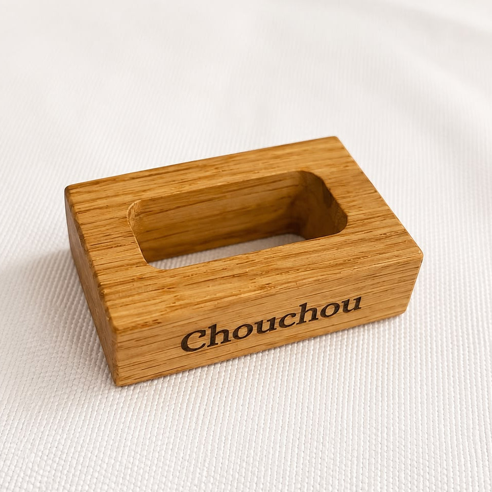 Rond de serviette avec message | La Serviette de Table