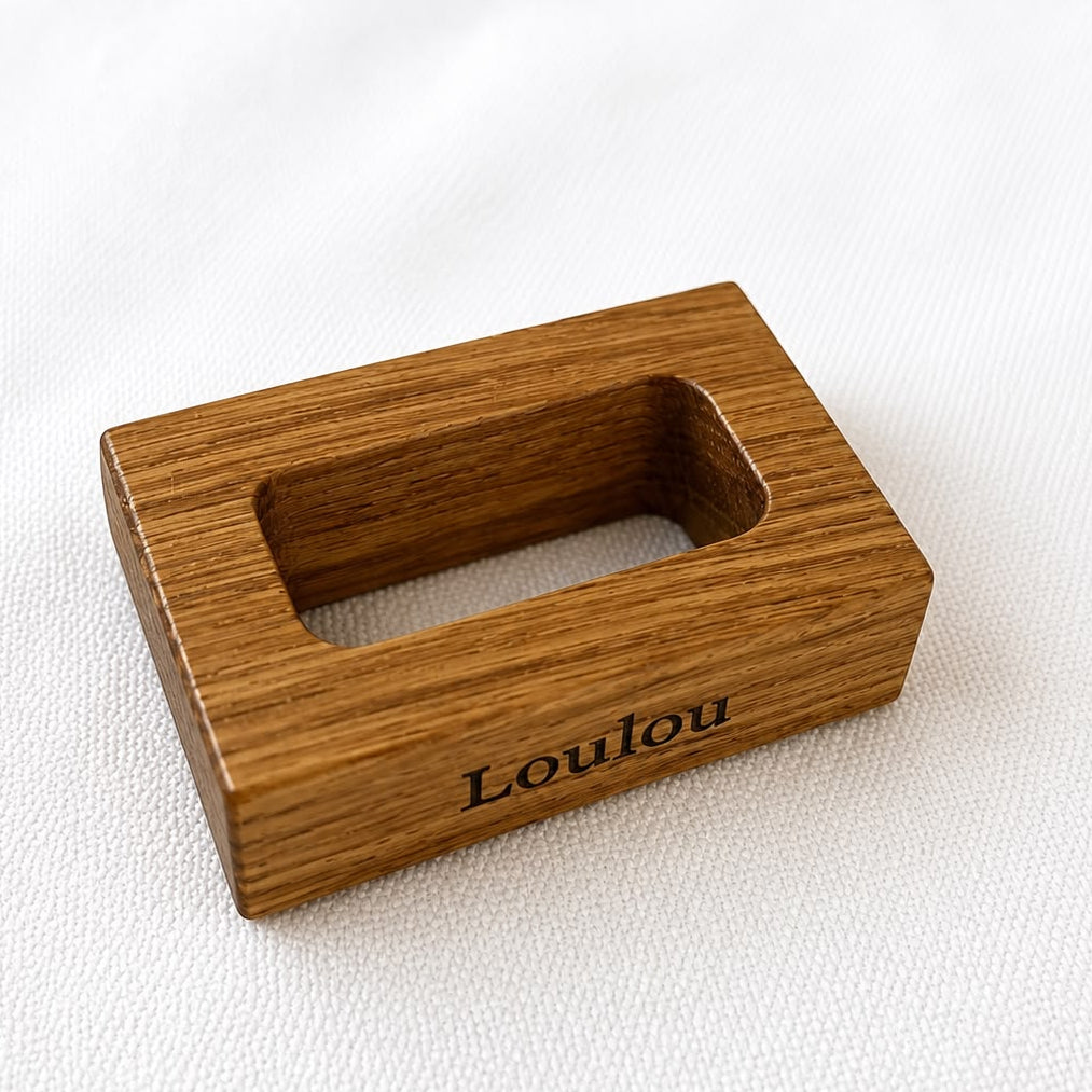 Rond de serviette avec message | La Serviette de Table