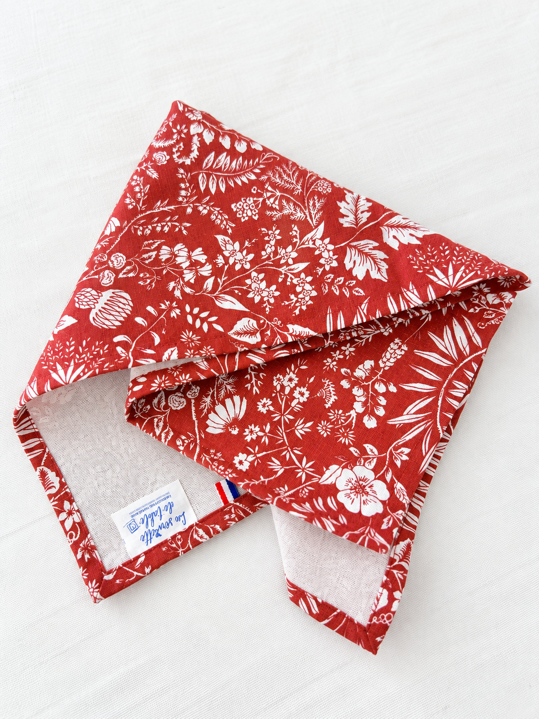 Serviette "Terracotta" – Recycelte Tischdecke | Die Serviette
