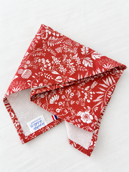 Serviette "Terracotta" – Recycelte Tischdecke | Die Serviette